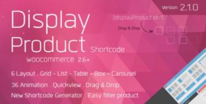 Display Product – Multi-Layout for WooCommerce