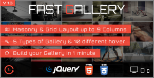 Fast Gallery – Premium Wordpress Plugin