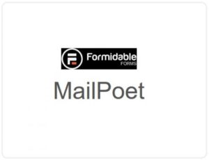 Formidable Forms –  MailPoet Newsletters