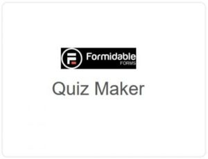 Formidable Forms –  Quiz Maker