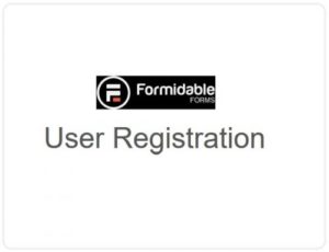 Formidable Forms –  User Registration