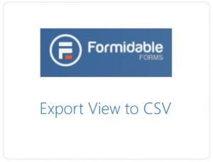 Formidable Forms – Export View to CSV