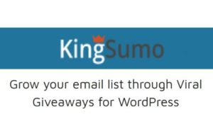 KingSumo Giveaways – Viral Giveaways for WordPress