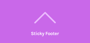 OceanWP – Sticky Footer