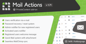 PrivateContent – Mail Actions add-on