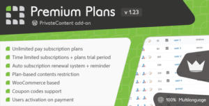 PrivateContent – Premium Plans add-on