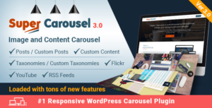 Super Carousel – Responsive Wordpress Plugin