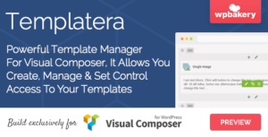 Templatera – Template Manager for Visual Composer