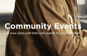 The Events Calendar: Community Events