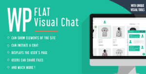 WP Flat Visual Chat – Live Chat & Remote...