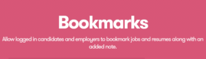 WP Job Manager – Bookmarks